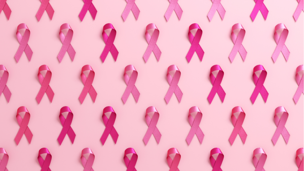 pink ribbons for Pink October 2025