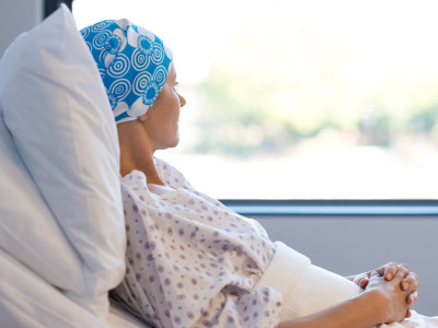 Cancer patient suffering from malnutrition